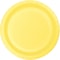 Touch Of Color 9" Mimosa Yellow Paper Plates 240 PK 47102B - alternate 1